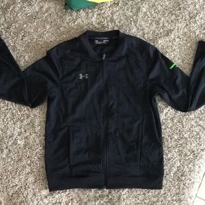 Under armour track jacket size M bomber style